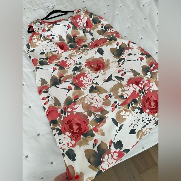 Laura Plus floral dress size 20 - Picture 4 of 7